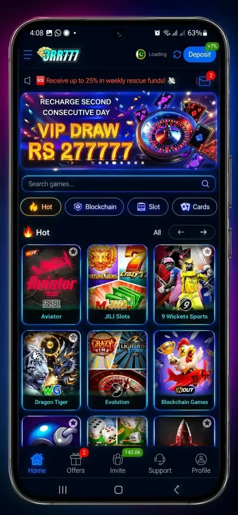3RR777 Game image For Pakistan