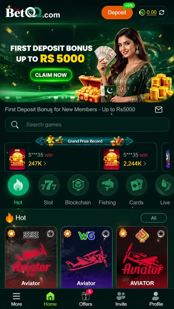 Bet QQ Game Image For Pakistan 2026