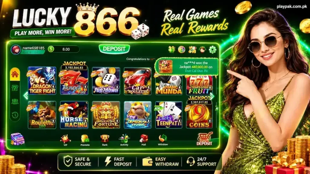 Lucky 866 Game APK Pakistan