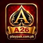 PlayPak A26 gaming logo with premium gold shades