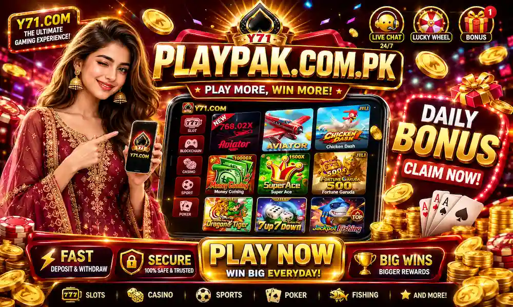 Y71 casino gaming app banner