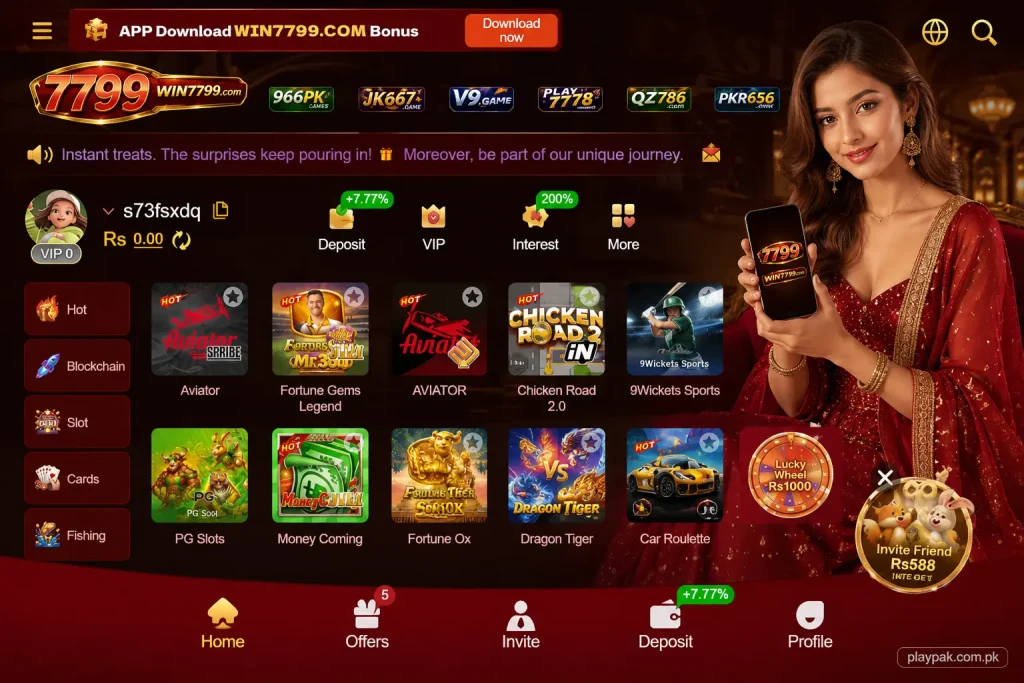 Win7799 Game Image for 2026 Pakistan