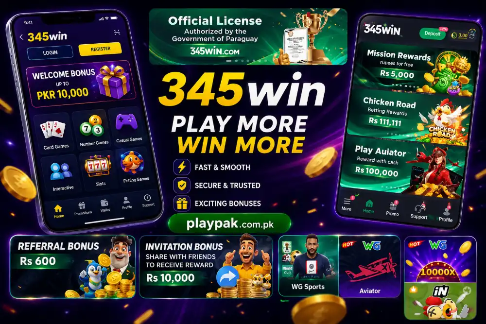 345win APK promotional banner