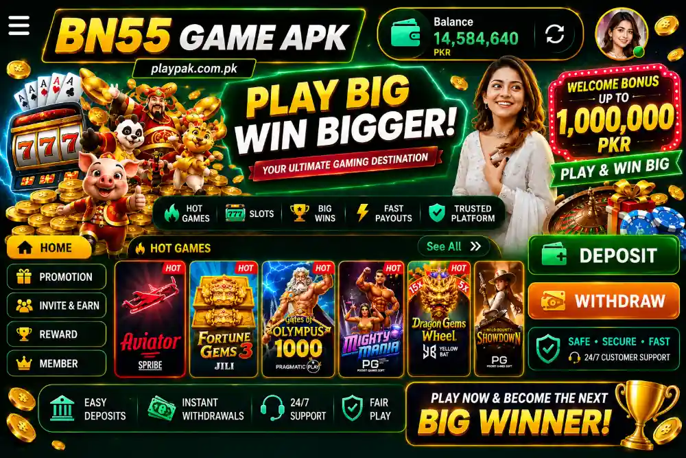 BN55 Game APK banner