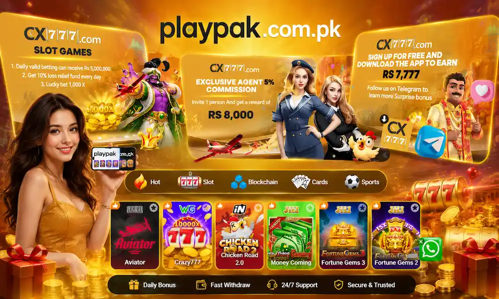 CX777 Online Casino Banner