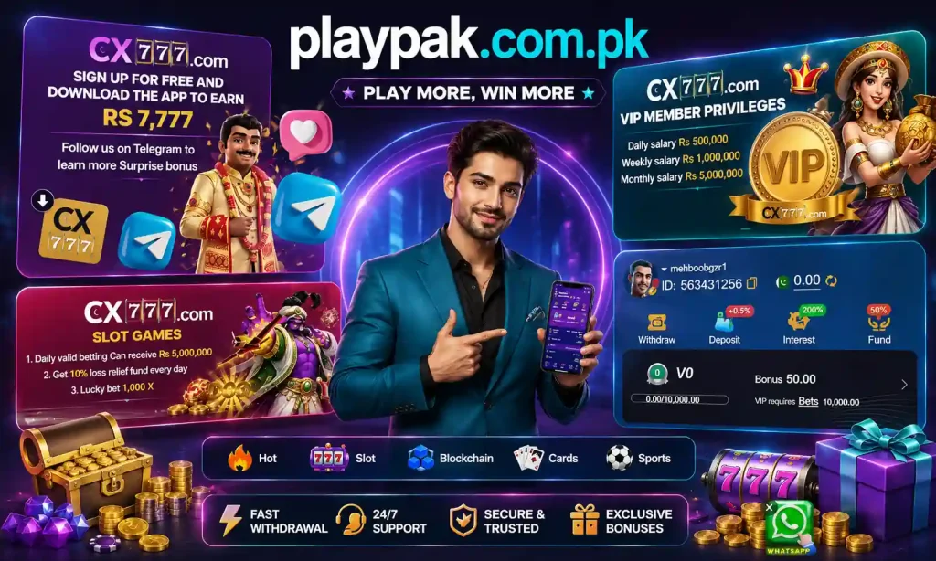 CX777 Online Casino Banner