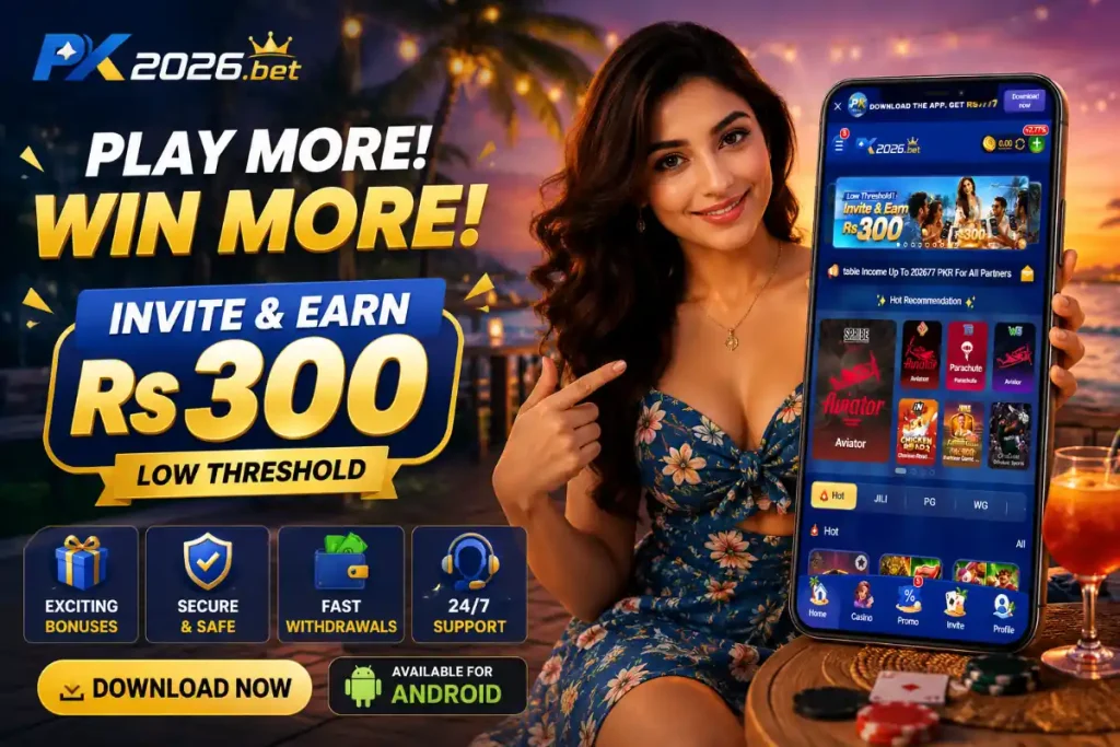PK2026BET Game APK Banner