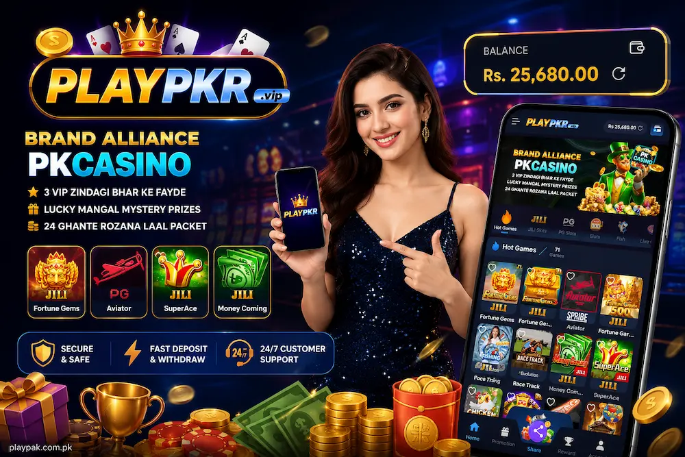PlayPKR Game Pakistan promotional banner