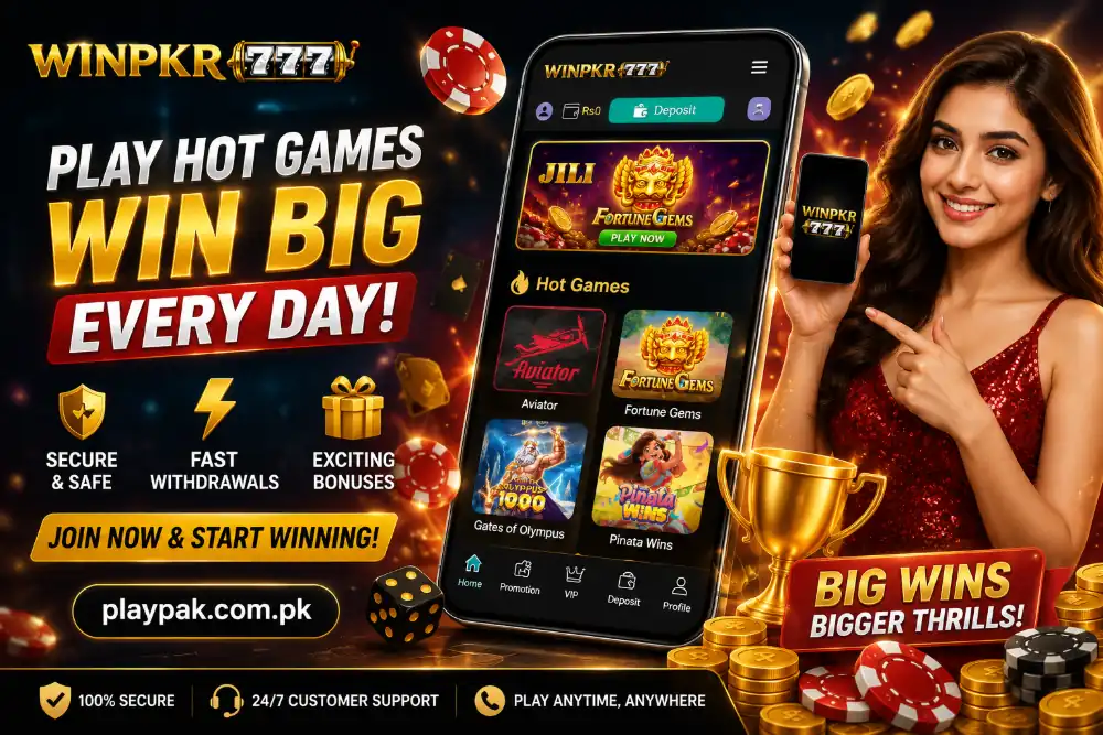 Online card games menu display